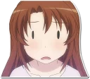 😕 emoji Non Non Biyori Telegram sticker 17 of 58
