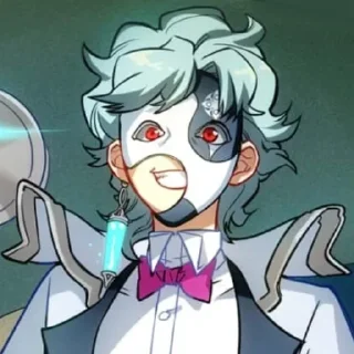 😀 emoji Дотторе. Telegram sticker 13 of 35