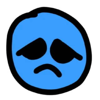 ☹️ emoji У меня нет прав Telegram sticker 11 of 51