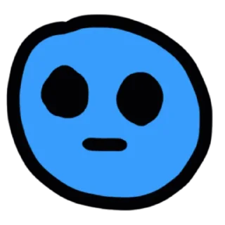 😐 emoji У меня нет прав Telegram sticker 7 of 51