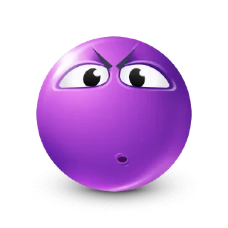 🤩 emoji Purple Emoji @TgSticker Telegram sticker 24 of 94