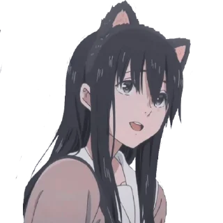 Sticker from аниме