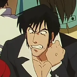 😤 emoji trigun @miasouni Telegram sticker 23 of 120