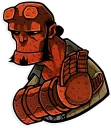 🙅‍♂️ emoji Hellboy Telegram sticker 14 of 30