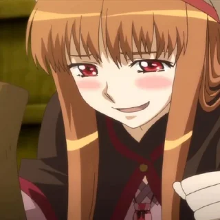 🍺 emoji Spice and Wolf | Ookami to Koushinryou Telegram sticker 11 of 30