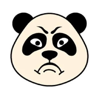 😠 emoji Панда @DurakTrade Telegram sticker 22 of 25