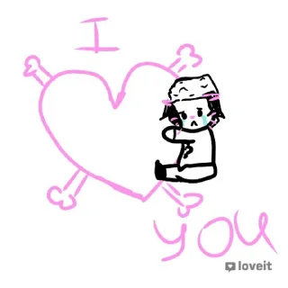 🏴‍☠️ emoji Махно-тян от @ihatedisskees и @christiankhan Telegram sticker 4 of 26