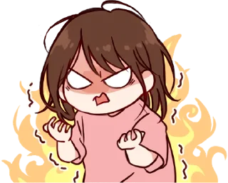 🤬 emoji Ms. Days Pt.1 @jp_stickers Telegram sticker 14 of 32
