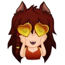 😍 emoji Everlasting Summer Telegram sticker 18 of 44