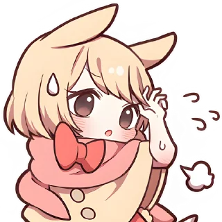 Sticker from Сладкий зайчик 3 @Nyasticks