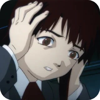 ✋ emoji Lain Telegram sticker 11 of 79