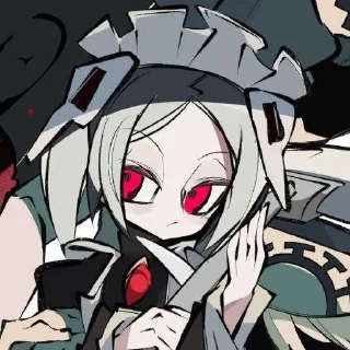 🧐 emoji ᴍᴀʀɪᴇ/мари 🤍💀 :: Telegram sticker 7 of 30