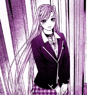 💜 emoji Rosario + Vampire by vsl Telegram sticker 11 of 91