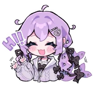 Sticker from shark girl sammy