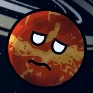 😣 emoji Venus Telegram sticker 13 of 49