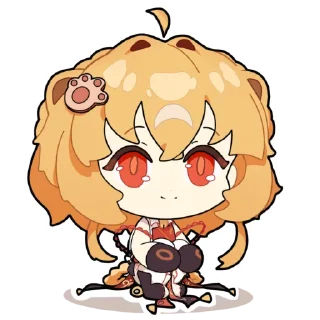 Sticker from Гоба-чан @GenshinHoney