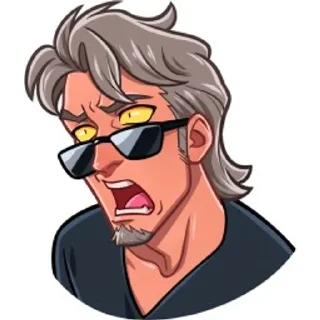 😱 emoji Вервольф Telegram sticker 8 of 48