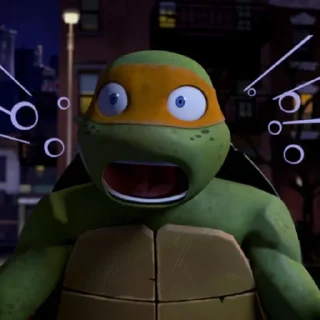 😨 emoji Tmnt 2012 Telegram sticker 16 of 35