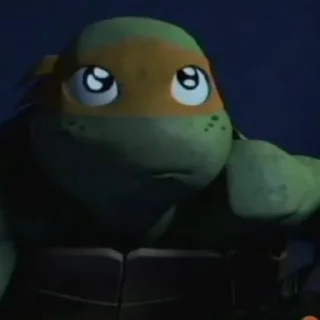 🥺 emoji Tmnt 2012 Telegram sticker 13 of 35