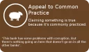 Sticker from Logical fallacies