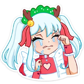 😥 emoji Алекса Клаус (@TgSticker) Telegram sticker 6 of 48