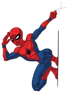 ❓ emoji Человек-Паук без текста • @TgSticker Telegram sticker 22 of 92