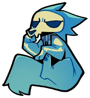 🤔 emoji Фридрих без текста @TgSticker Telegram sticker 16 of 48