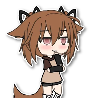 😏 emoji Yuki Telegram sticker 24 of 40