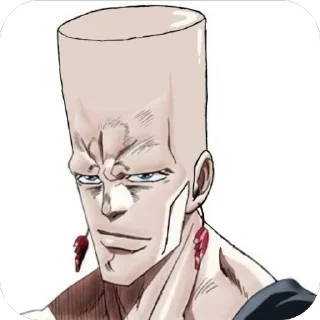 🫥 emoji JOJO Telegram sticker 19 of 19