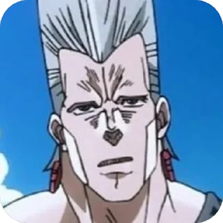 😐 emoji JOJO Telegram sticker 18 of 19