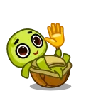 👋 emoji Donnie Turtle Telegram sticker 5 of 32