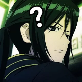 ❓ emoji проект Кей(К)!💙 Telegram sticker 14 of 49