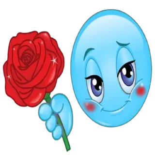 🌹 emoji @STICKRULE <- БОЛЬШЕ Telegram sticker 14 of 120
