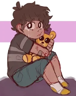 😥 emoji Chris Afton Telegram sticker 11 of 120