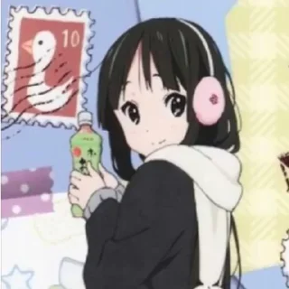 🎆 emoji k-on!! Telegram sticker 9 of 53
