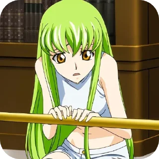 😟 emoji 𝑐.𝑐. @Geass_off Telegram sticker 18 of 118