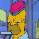 ☹️ emoji Homer Telegram sticker 19 of 94