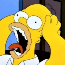 😱 emoji Homer Telegram sticker 14 of 94