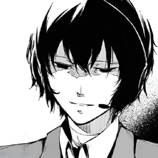 😔 emoji Dazai Telegram sticker 23 of 44