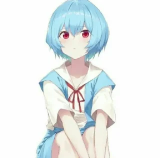 🫴 emoji ayanami rei Telegram sticker 11 of 31