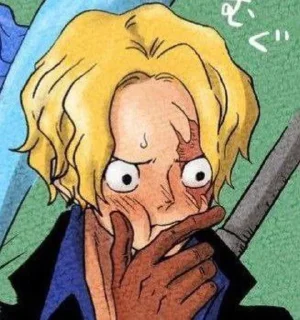 🤨 emoji Сабо-кун Telegram sticker 9 of 47