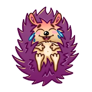 Sticker from Ёжик
