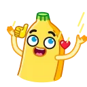 Sticker from Banana