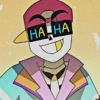 Sticker from Fresh!Sans/Fresh Ink!Sans