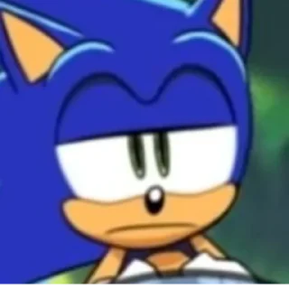 😐 emoji Sonic Telegram sticker 14 of 28