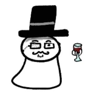 🎩 emoji Знакомьтесь Виф Telegram sticker 22 of 34