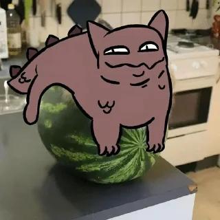 🍉 emoji Pyrophina Telegram sticker 19 of 50