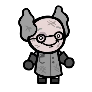 Sticker from Mewgenics! by @generalNegr