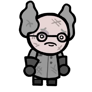 Sticker from Mewgenics! by @generalNegr