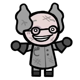 Sticker from Mewgenics! by @generalNegr